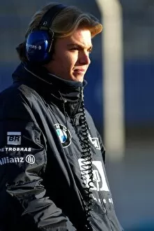Images Dated 2nd December 2003: Formula One Testing: Nico Rosberg will test for Williams BMW