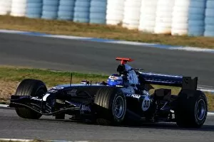 Images Dated 11th January 2006: Formula One Testing: Nico Rosberg Williams Cosworth FW27