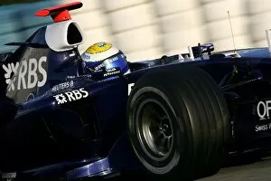 Images Dated 18th January 2007: Formula One Testing: Nico Rosberg Williams Interim Car