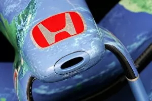 Images Dated 27th March 2007: Formula One Testing: The nose of the car of Rubens Barrichello Honda Racing F1 Team