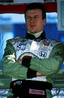 Images Dated 10th January 2002: Formula One Testing: Olivier Panis BAR Honda