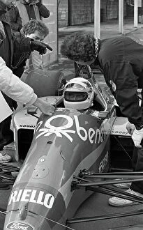 Images Dated 1st May 2013: Formula One Testing, Oulton Park, England, 17 February 1988