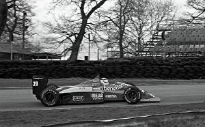 Images Dated 1st May 2013: Formula One Testing, Oulton Park, England, 17 February 1988