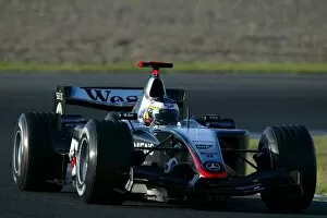 Images Dated 30th September 2004: Formula One Testing: Pedro DeLa Rosa McLaren Mercedes MP4 / 19b