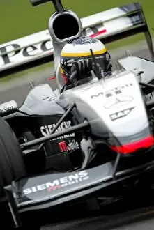 Images Dated 4th June 2003: Formula One Testing: Pedro de la Rosa McLaren MP4 / 17