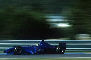 Images Dated 15th February 2001: Formula One Testing: Pedro de la Rosa Prost AP04 set a new record to the Estoril track in his