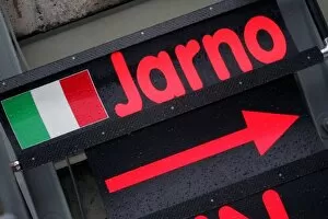 Water Collection: Formula One Testing: Pitboard for Jarno Trulli Toyota