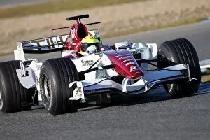 Images Dated 6th December 2007: Formula One Testing: Ralf Schumacher Force India F1