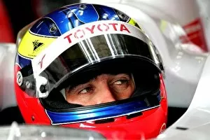 Images Dated 26th November 2004: Formula One Testing: Ricardo Zonta Toyota