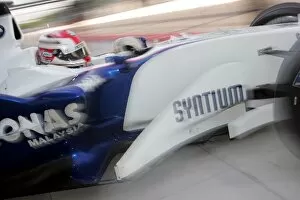 Formula One Testing: Robert Kubica BMW Sauber Third Driver