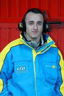 Images Dated 30th November 2005: Formula One Testing: Robert Kubica will test for Renault