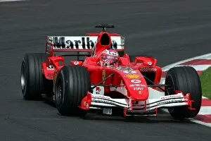 Images Dated 8th April 2005: Formula One Testing: Rubens Barrichello Ferrari F2005