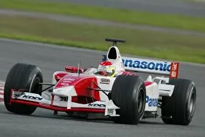 Images Dated 4th December 2003: Formula One Testing: Ryan Briscoe Toyota
