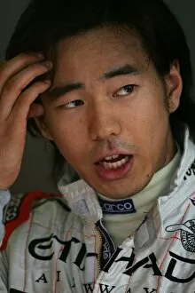 Images Dated 30th August 2007: Formula One Testing: Sakon Yamamoto Spyker F8-VII B-Spec