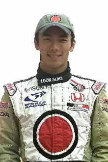 Images Dated 3rd October 2001: Formula One Testing: Takuma Sato BAR Honda 003