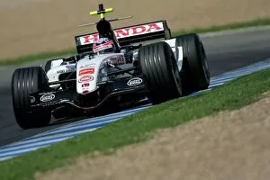 Images Dated 14th July 2005: Formula One Testing: Takuma Sato BAR Honda 007