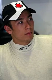 Images Dated 3rd June 2003: Formula One Testing: Takuma Sato BAR Test Driver