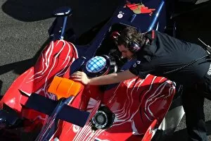 Images Dated 17th November 2008: Formula One Testing: Takuma Sato Scuderia Toro Rosso