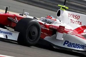 Images Dated 10th February 2009: Formula One Testing: Timo Glock Toyota TF109