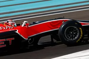 Images Dated 19th November 2010: Formula One Testing: Timo Glock Virgin Racing VR-01