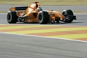 Images Dated 1st March 2006: Formula One Testing Valencia, Spain 29th February 2006 Pedro De La Rosa, McLaren Mercedes MP4-20