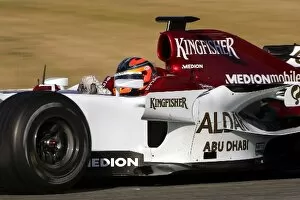 Valancia Gallery: Formula One Testing: Vitantonio Liuzzi Force India F1