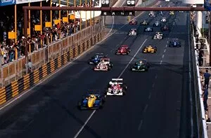 F3 Collection: Formula Three: Enrique Bernoldi Dallara F398-Renault leads away from the start