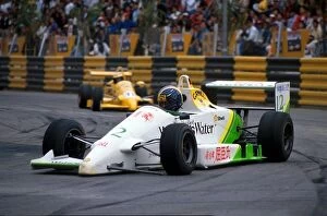 Formula Three: Heinz-Harald Frentzen raced in the Macau GP but retired