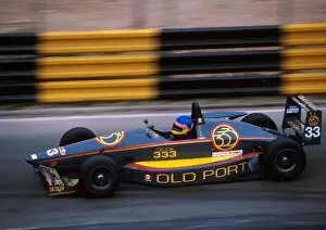 1993 Collection: Formula Three: Jacques Villeneuve returned to F3 for the round the houses race at Macau