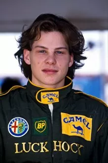 Images Dated 21st May 2001: Formula Three: Jacques Villeneuve took part in the Macau Formula Three race for the first time