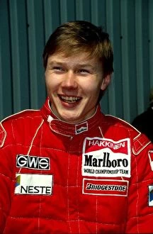 Images Dated 4th June 2001: Formula Vauxhall Lotus: Mika Hakkinen finished second in the1988 British GM Vauxhall Lotus