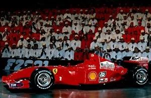 Images Dated 30th January 2001: Formula One World Championship: 2001 Ferrari Launch, Maranello, Italy 29 January 2001