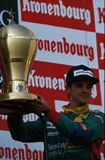 F1 Collection: Formula One World Championship: 3rd place Alessandro Nannini Benetton B188
