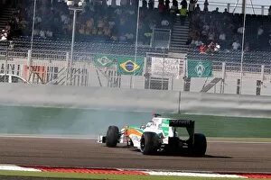 Best Images Collection: Formula One World Championship: Adrian Sutil Force India F1 VJM03 recovers to the track at