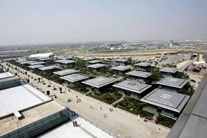 Images Dated 16th October 2005: Formula One World Championship: An aerial view of the paddock