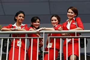 Images Dated 24th September 2010: Formula One World Championship: Air Aisa girls