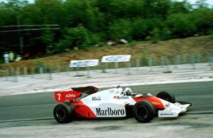 1984 Collection: Formula One World Championship: Alain Prost McLaren MP4 / 2. 7th place