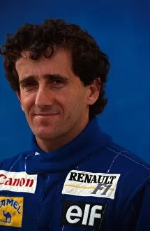 South Africa Collection: Formula One World Championship: Alain Prost started the season as he meant to go on with victory