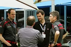 Images Dated 20th March 2007: Formula One World Championship: Alastair Watkins, Stuart Dybble 19 Entertainment Head of Sport