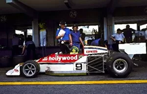 Formula One World Championship: Alex Ribeiro March 761B retired from his second GP on lap 40 with a broken gear lever