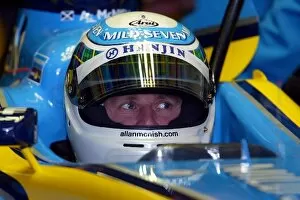 Images Dated 7th March 2003: Formula One World Championship: Allan McNish Test Driver of the Renault R23