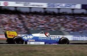 1986 Gallery: Formula One World Championship: Allen Berg Osella Alfa Romeo FA1F, 12th place