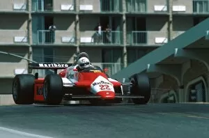 1982 Collection: Formula One World Championship: Andrea de Cesaris Alfa Romeo 182 led for 14 laps