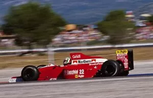 Images Dated 14th October 2004: Formula One World Championship: Andrea de Cesaris BMS Scuderia Italia Dallara 190 Ford finished in