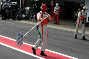 Formula One World Championship: Andy Deeming Force India F1 Chief Mechanic