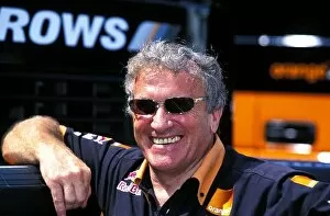 Images Dated 30th July 2002: Formula One World Championship: Arrows Team Principal Tom Walkinshaw seemed to be in a more