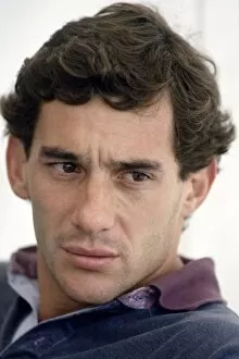 Images Dated 23rd June 2006: Formula One World Championship. Ayrton Senna, portrait. World Copyright: LAT Photographic Ref