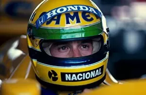 1987 Collection: Formula One World Championship: Ayrton Senna Lotus
