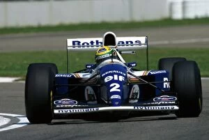 San Marino Collection: Formula One World Championship: Ayrton Senna Williams FW16 tragically lost his life in an accident