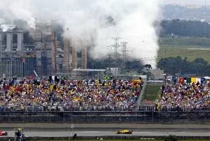 Formula One World Championship: The backdrop to Interlagos is one of contrast - beautiful scenery mixed with shanty